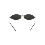 Malibu Round Sunglasses in Black - Image 3